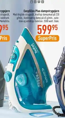 Imerco EasyGliss Plus dampstrygejern, DKK 599.95 tilbud