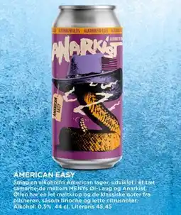 MENY AMERICAN EASY, DKK 100 tilbud
