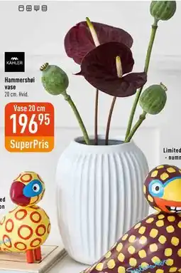 Imerco Hammershøi vase, DKK 196.95 tilbud