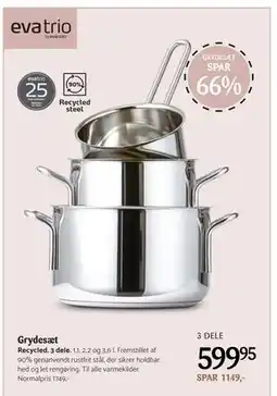 Kop & Kande Grydesæt, DKK 599.95 tilbud