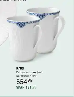 Kop & Kande Krus, DKK 554.96 tilbud