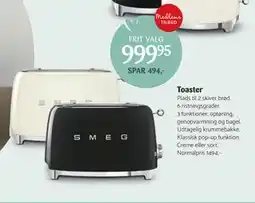 Kop & Kande Toaster, Medlemspris tilbud