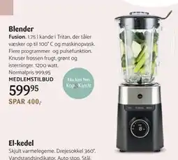 Kop & Kande Blender, Medlemspris tilbud