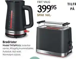 Kop & Kande Brødrister, DKK 399.95 tilbud