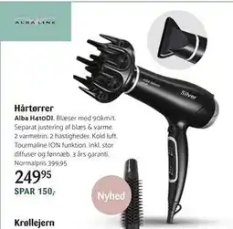 Kop & Kande Hårtørrer, DKK 249.95 tilbud