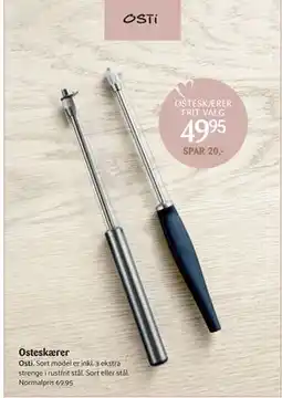 Kop & Kande Osteskærer, DKK 49.95 tilbud