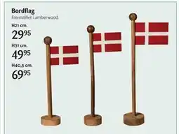 Kop & Kande Bordflag tilbud
