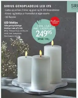 Kop & Kande LED bloklys, Medlemspris tilbud