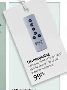 Kop & Kande Fjernbetjening, DKK 99.95 tilbud