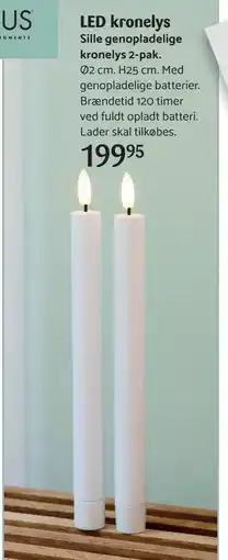 Kop & Kande LED kronelys, DKK 199.95 tilbud