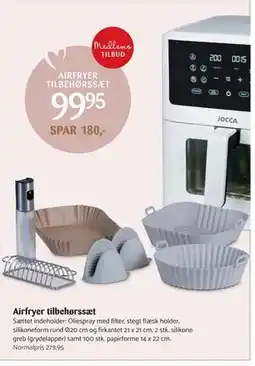 Kop & Kande Airfryer tilbehørssæt, Medlemspris tilbud