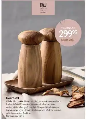 Kop & Kande Kværnsæt, DKK 299.95 tilbud