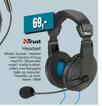 Harald Nyborg Headset tilbud