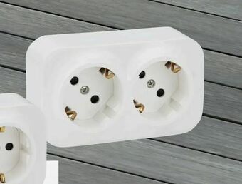 Harald Nyborg Stikkontakt schuko tilbud