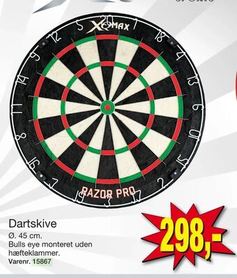 Harald Nyborg Dartskive tilbud