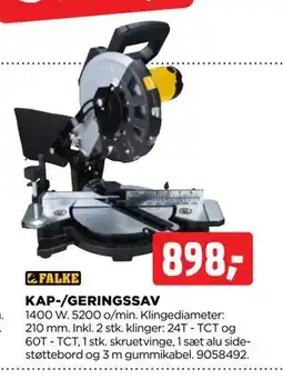 jem & fix KAP-/GERINGSSAV, DKK 898 tilbud
