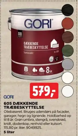 jem & fix 605 DÆKKENDE TRÆBESKYTTELSE, DKK 579 tilbud