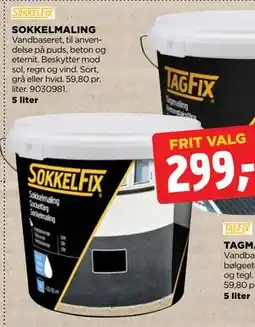 jem & fix SOKKELMALING, DKK 299 tilbud