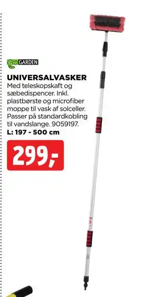 jem & fix UNIVERSALVASKER, DKK 299 tilbud