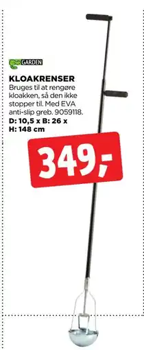 jem & fix KLOAKRENSER, DKK 349 tilbud