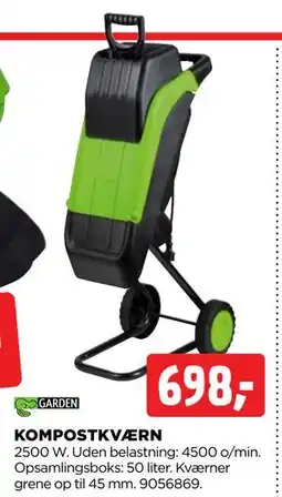 jem & fix KOMPOSTKVÆRN, DKK 698 tilbud