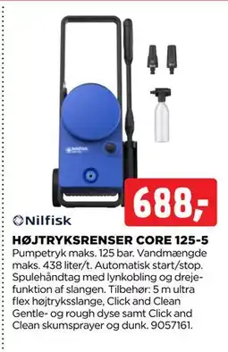 jem & fix HØJTRYKSRENSER CORE 125-5, DKK 688 tilbud