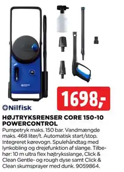 jem & fix HØJTRYKSRENSER CORE 150-10 POWERCONTROL, DKK 1698 tilbud