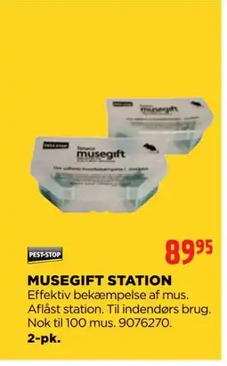 jem & fix MUSEGIFT STATION, DKK 89.95 tilbud