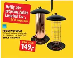 jem & fix FODERAUTOMAT, DKK 149 tilbud