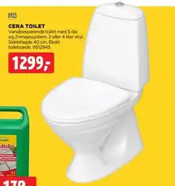 jem & fix CERA TOILET, DKK 1299 tilbud