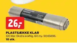 jem & fix PLASTSÆKKE KLAR, DKK 26 tilbud