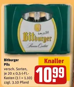 REWE DE BITBURGER Pils tilbud
