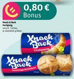 REWE DE KNACK & BACK Fertigteig tilbud