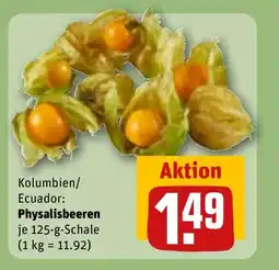 REWE DE Physalisbeeren tilbud