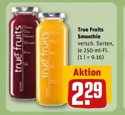 REWE DE TRUE FRUITS Smoothie tilbud