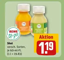 REWE DE Shot tilbud