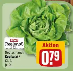 REWE DE Kopfsalat tilbud