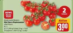 REWE DE Mini cherry rispentomaten tilbud