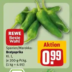 REWE DE Bratpaprika tilbud