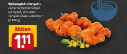 REWE DE Wellenspieß teriyaki tilbud