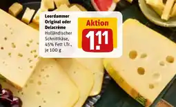 REWE DE Leerdammer original oder delacrème tilbud