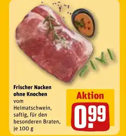 REWE DE Frischer nacken ohne knochen tilbud