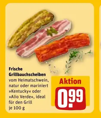 REWE DE Frische grillbauchscheiben tilbud