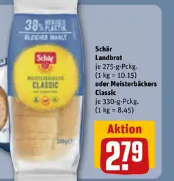 REWE DE SCHÄR Meisterbäckers classic tilbud