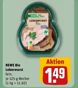 REWE DE Rewe bio leberwurst tilbud