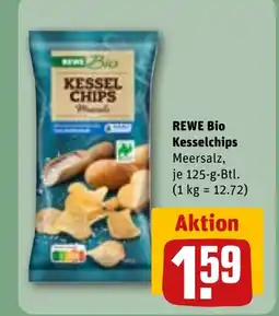 REWE DE REWE Bio kesselchips tilbud