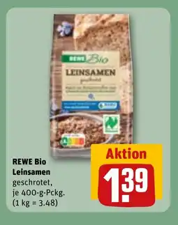 REWE DE REWE Bio leinsamen tilbud