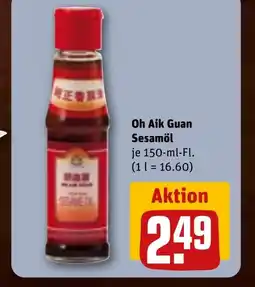 REWE DE Oh aik guan sesamöl tilbud