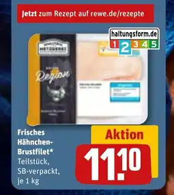REWE DE Frisches hähnchen- brustfilet tilbud
