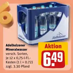 REWE DE Adelholzener mineralwasser tilbud